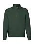  Premium Zip Neck Sweat - Fruit of the Loom