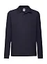  Kids 65/35 Long Sleeve Polo - Fruit of the Loom