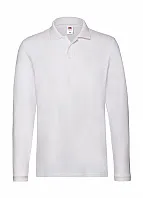 Premium Long Sleeve Polo - Fruit of the Loom