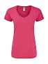  Ladies' Iconic 150 V Neck T - Fruit of the Loom