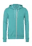  Unisex hoodie od poli pamuka s patentnim zatvaračem - Bella+Canvas
