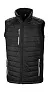  Black Compass Padded Softshell Gilet - Result Recycled
