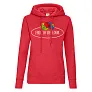  Ladies Vintage Hooded Sweat Large Logo Print - Fruit of the Loom Vintage Collection