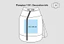 Plumpton ruksak od poliestera s vezicom - Shugon