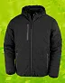  Black Compass Padded Winter Jacket - Result Recycled