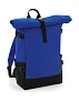  Block Roll-Top Backpack - Bagbase