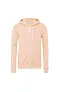  Unisex hoodie od poli pamuka s patentnim zatvaračem - Bella+Canvas