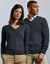  Ladies V-Neck Knitted Pullover - Russell Collection