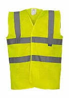 Fluo Open Mesh Waistcoat - Yoko