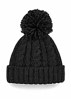 Cable Knit Melange Beanie - Beechfield