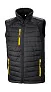  Black Compass Padded Softshell Gilet - Result Recycled
