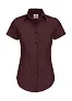  Black Tie SSL/women Poplin Shirt - B&C
