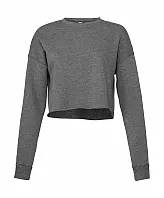 Women's Cropped Crew Fleece - Bella+Canvas