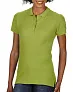  Premium Cotton Ladies' Double Piqué Polo - Gildan