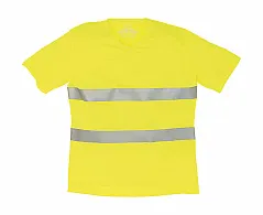 Fluorescentna kratka majica s V-izrezom - Yoko
