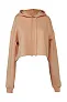  Ženski skraćeni hoodie od flisa - Bella+Canvas