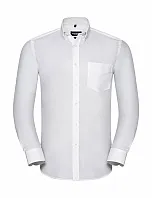 Men's LS Tailored Button-Down Oxford Shirt - Russell 