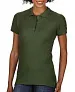  Premium Cotton Ladies' Double Piqué Polo - Gildan