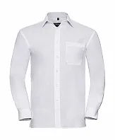 Cotton Poplin Shirt LS - Russell Collection