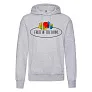  Vintage Hooded Sweat Classic Large Logo Print - Fruit of the Loom Vintage Collection