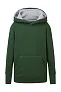  Kids' Contrast Hoodie - SG