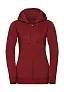  Ladies' Authentic Melange Zipped Hood Sweat - Russell 