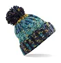  Corkscrew Pom Pom Beanie - Beechfield