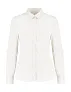  Women's Tailored Fit Stretch Oxford Shirt LS - Kustom Kit