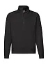  Premium Zip Neck Sweat - Fruit of the Loom