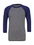  Unisex bejzboj majica s 3/4 rukavima - Bella+Canvas