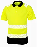 Sigurnosna polo majica od recikliranog poliestera - Result Genuine Recycled