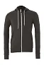  Unisex hoodie od poli pamuka s patentnim zatvaračem - Bella+Canvas