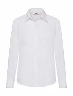 Ladies Poplin Shirt LS - Fruit of the Loom