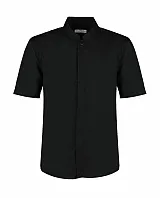 Tailored Fit Mandarin Collar Shirt SSL - Bargear