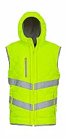 Fluo Kensington Hooded Gilet - Yoko