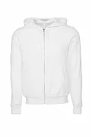 Unisex Poly-Cotton Full Zip Hoodie - Bella+Canvas