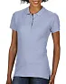  Premium Cotton Ladies' Double Piqué Polo - Gildan