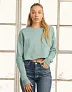  Ženski skraćeni hoodie od flisa - Bella+Canvas