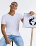  Men's Pure Organic V-Neck Tee - Russell Pure Organic