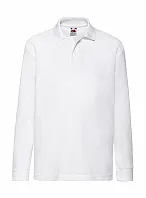 Kids 65/35 Long Sleeve Polo - Fruit of the Loom