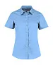  Women's Tailored Fit Poplin Shirt SSL - Kustom Kit