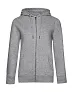 QUEEN Ženski hoodie s patentnim zatvaračem - B&C