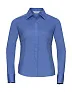  Ladies' LS Fitted Poplin Shirt - Russell Collection