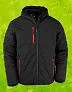  Black Compass Padded Winter Jacket - Result Recycled
