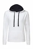 Ladies' Contrast Hoodie - SG