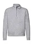  Premium Zip Neck Sweat - Fruit of the Loom