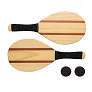  Wooden frescobol tennis set - XD Collection