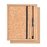 SUBER SET A5 cork notebook and pen set