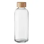 FRISIAN Glass bottle 650ml, bamboo lid