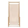 HONOPU Beach chair in wood